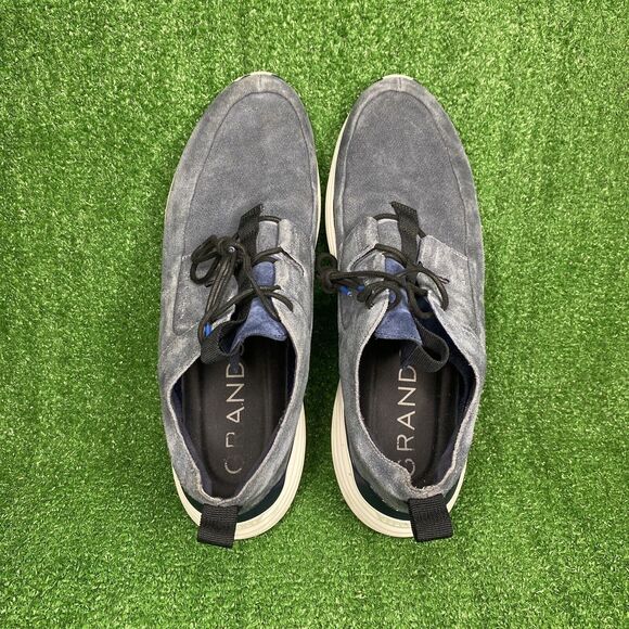 Cole Haan C30757 Men's GRANDSPORT Apron Toe Sneakers in Ombre Blue Size 12 M - Picture 5 of 13